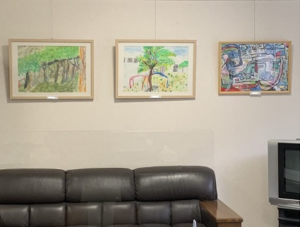 小学部児童の絵画