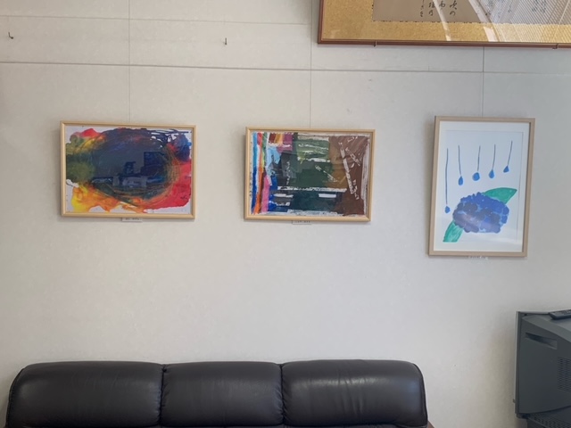 校長室の絵　７月